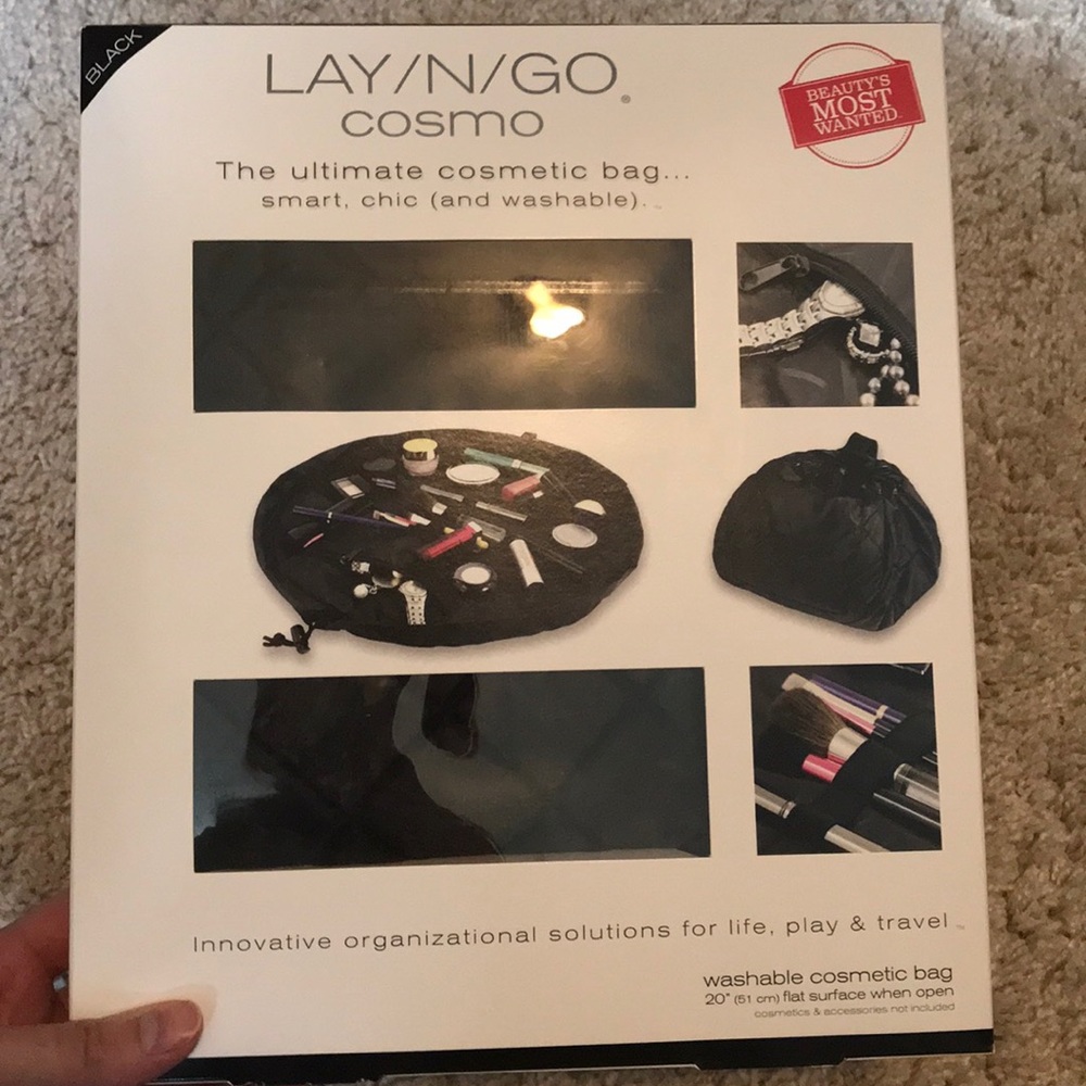 LAY N GO cosmetic bag